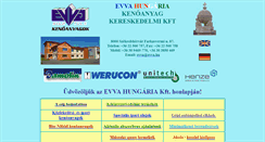 Desktop Screenshot of evva.hu